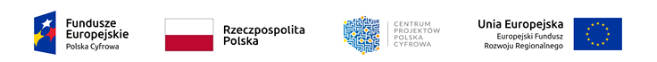 Logo funduszy europejskich, Polski, Centrum projektów polska cyfrowa i Unii Europejskiej